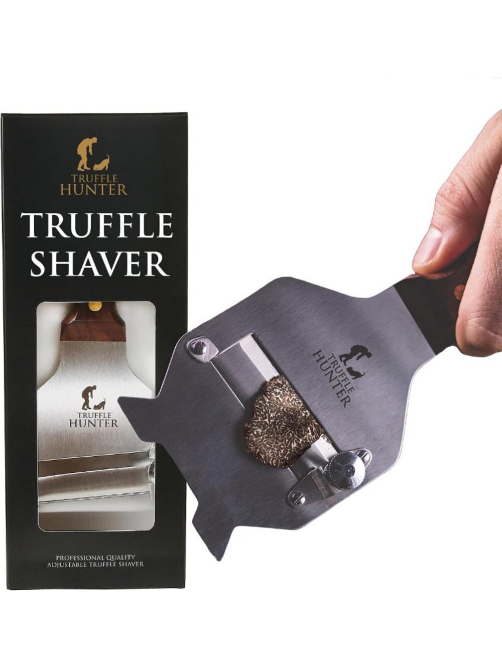 Adjustable Stainless Steel Truffle Shaver & Mandoline - Gourmet Kitchen Tool